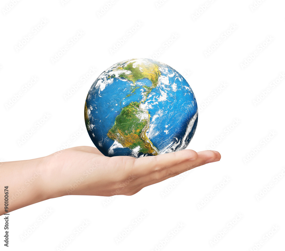 global in hands.Ecology concept. Elements of this image are fur global in hands.Ecology concept. Elements of this image are fur