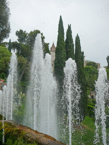 Villa Este gardens photo