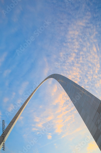 Top section of the Arch St Louis