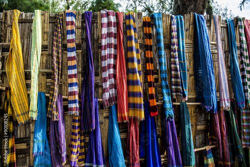 Tessuti dai Dorze, Etiopia photo