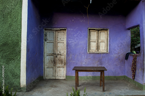 Casa in un Villaggio Ari, Etiopia photo