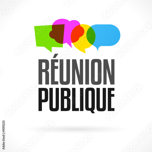 Réunion publique