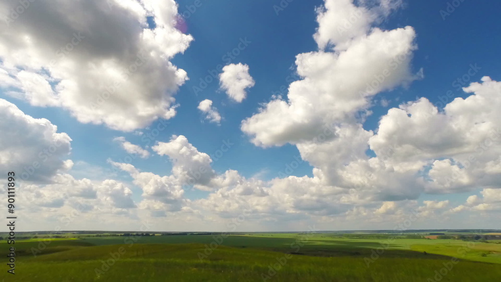 summer landscape with cloudy sky, view from hill, timelapse
summer landscape with cloudy sky, view from hill, timelapse