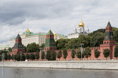 Fototapeta Naklejka Na Ścianę i Meble -  Blick auf Kreml Burg in Moskau, Russland