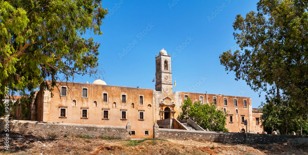 Монастырь Святой Троицы (Agia Triada Tsangarolon). Греция. Крит 