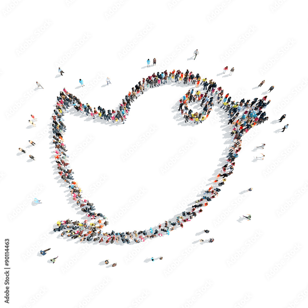 people shape bird people shape bird