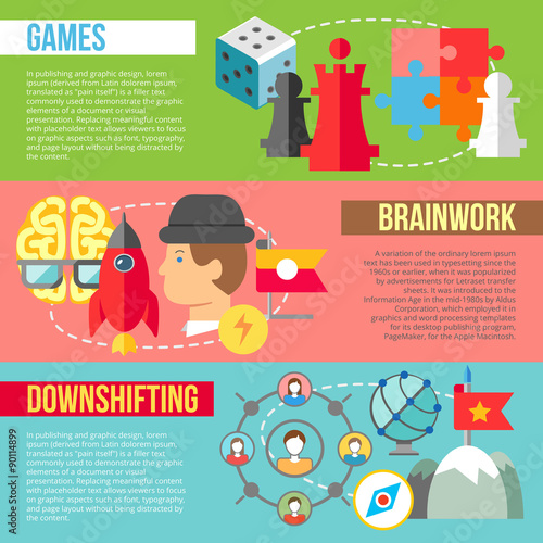 Games, brainwork, downshifting