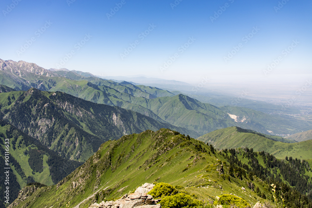 Fototapeta premium Горный пейзаж