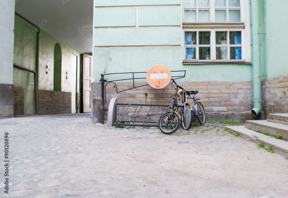 Parking for bikes