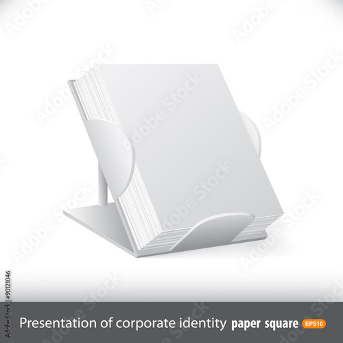 Advertising board flyers, mock up