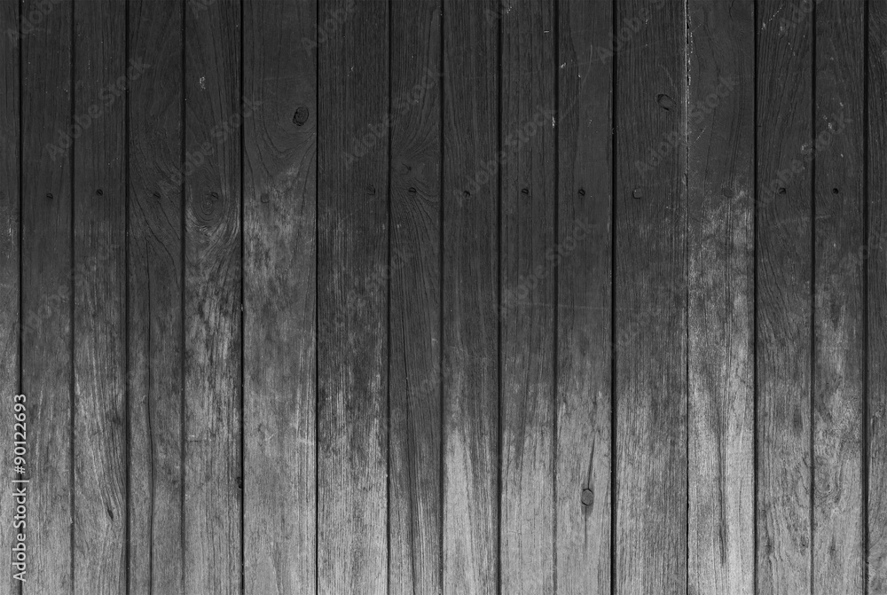 Old wood wall texture, background, black and white Old wood wall texture, background, black and white