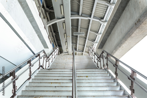 Entrance Stair in Bangkok Metro Station