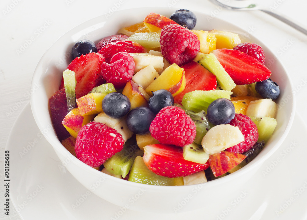 Fruit Salad with fresh berries. Fruit Salad with fresh berries.