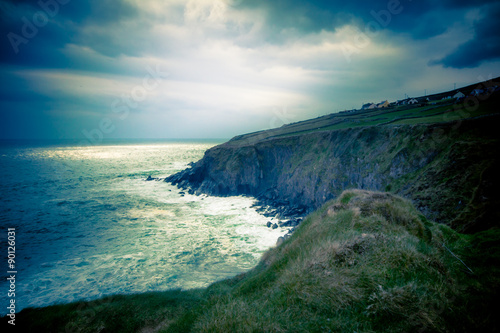 View of Dingle Peninsula Ireland Coast