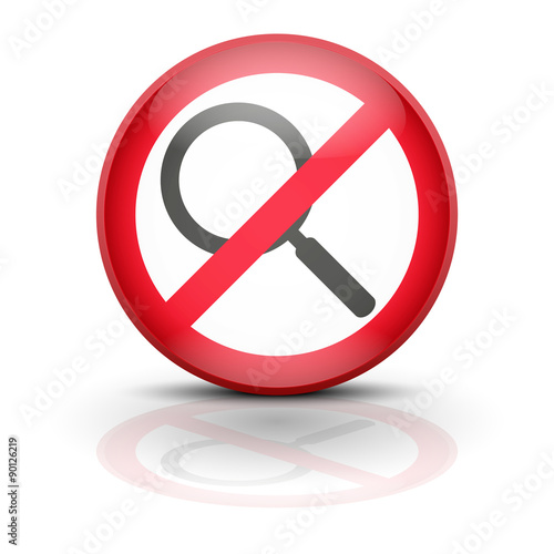 Anti spyware icon symbol vector illustration