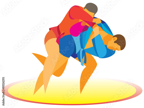 Sambo throwing techniques