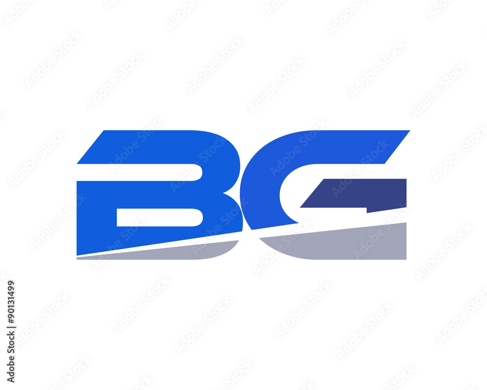 BG Letter Logo Modern BG Letter Logo Modern