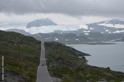 Lonely road photo