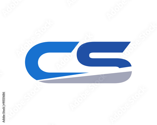 CS Letter Logo Modern