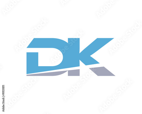 DK Letter Logo Modern