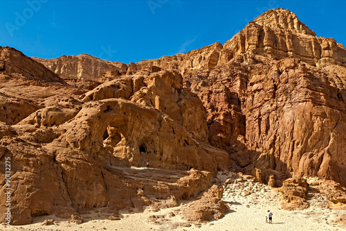 Timna national geological park of Israel. 