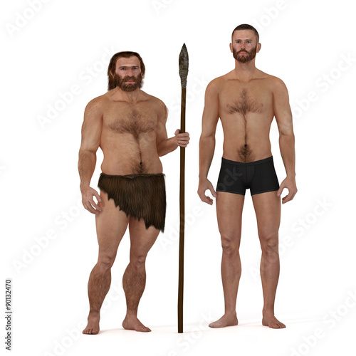 Neanderthal vs modern human