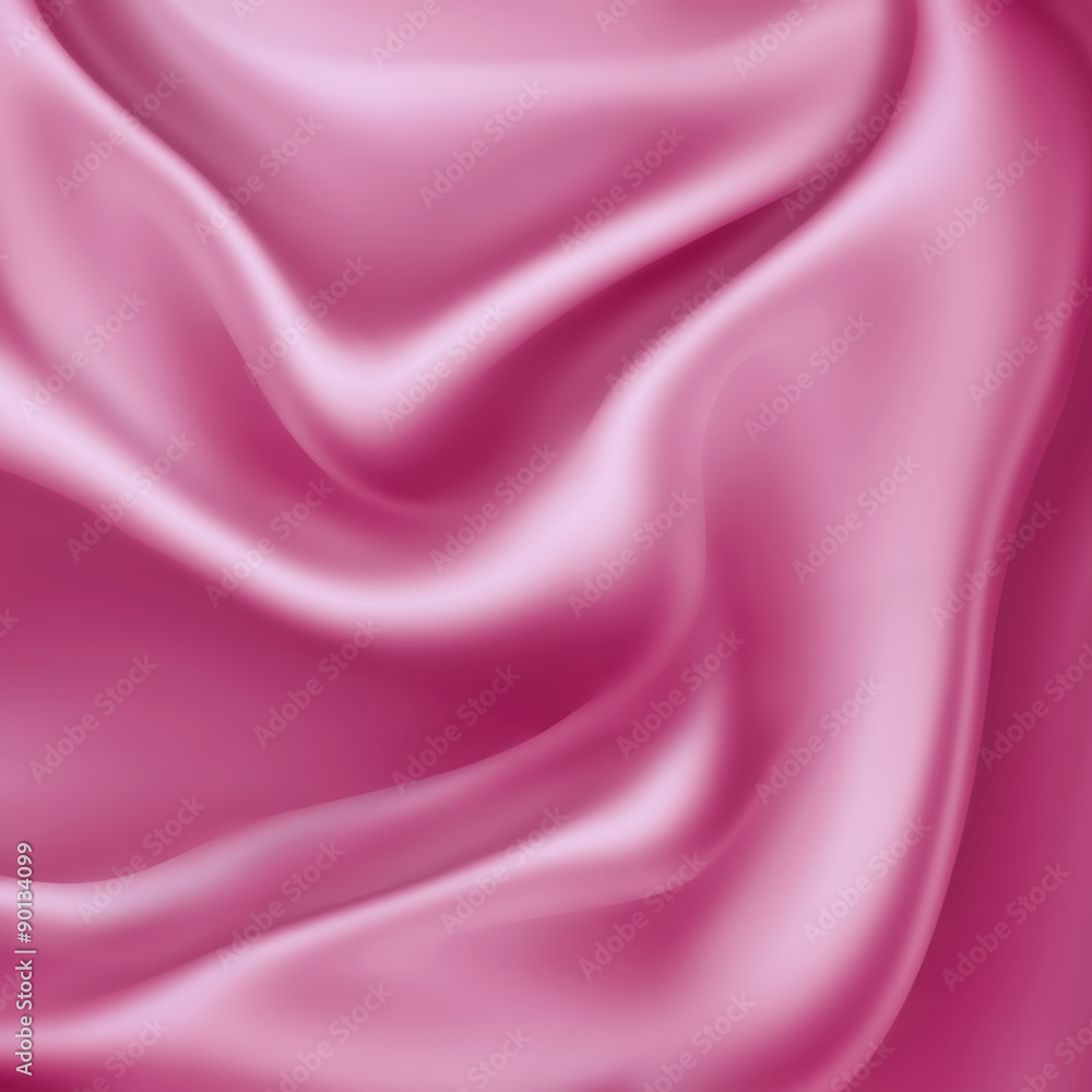 Obraz premium pink silk
