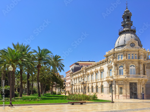 City hall of Cartagena in Spain