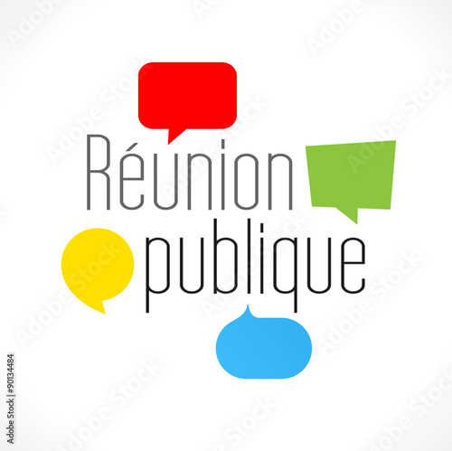 Réunion publique