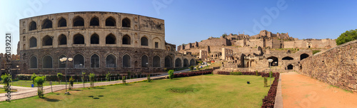 Obraz na płótnie Ruin city at Hyderabad city - India w salonie