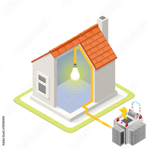 Energy Chain 09 Building Isometric