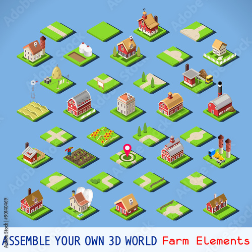 City 03 COMPLETE Set Isometric