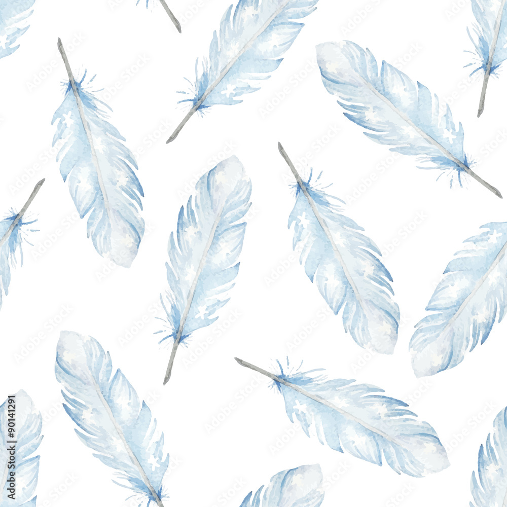 Watercolor seamless pattern