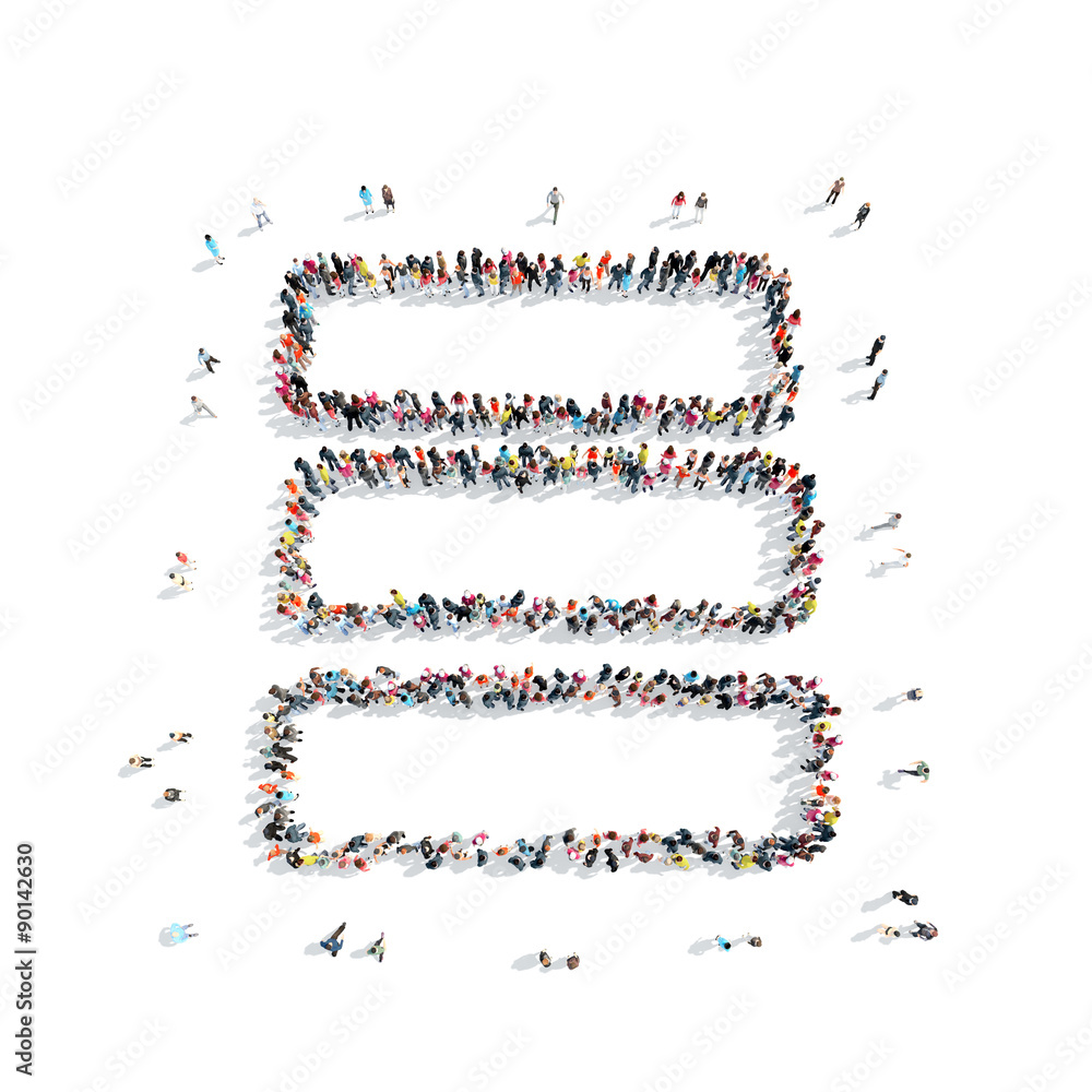 people shape abstract symbol people shape abstract symbol