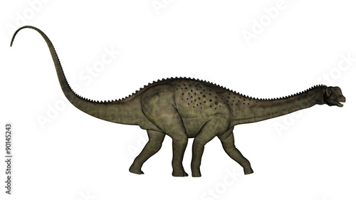 Fototapeta Naklejka Na Ścianę i Meble -  Uberabatitan dinosaur - 3D render