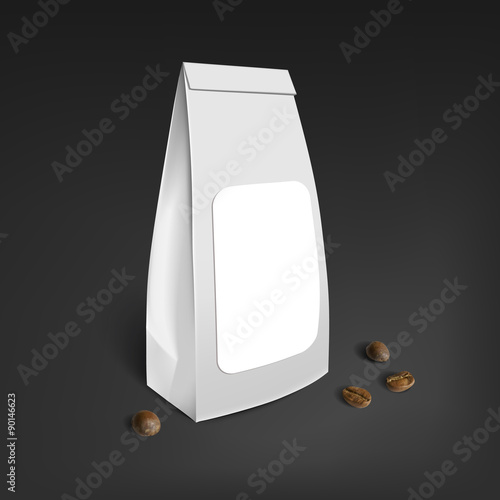 Mockup Blank Foil Coffee