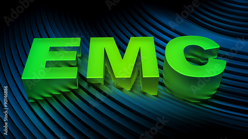Obraz na plátně EMC - Electromagnetic compatibility