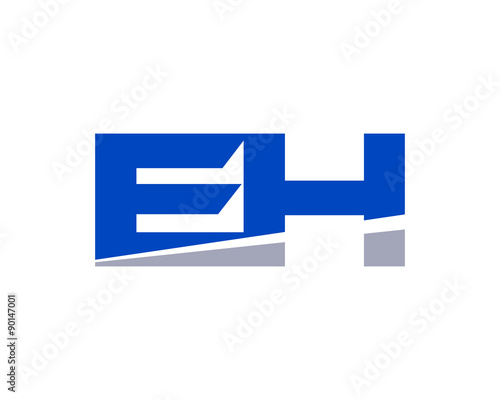EH Letter Logo Modern © vectorlia