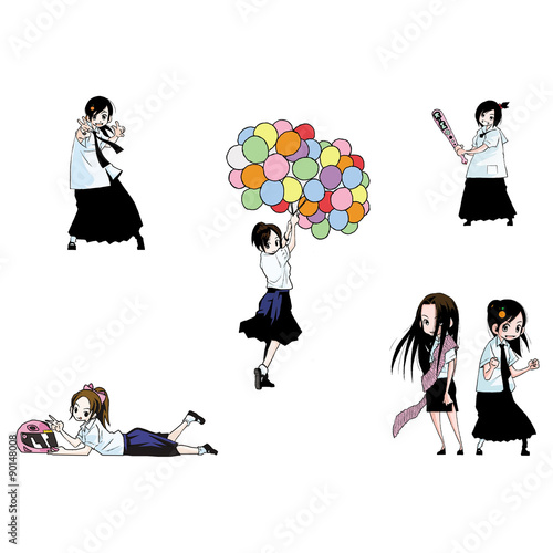 Thailand School Girls