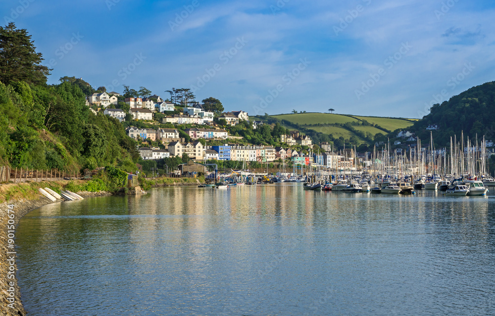 Kingswear Opposite Dartmouth on the Dart Estuary, Devon, United