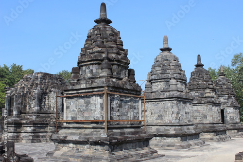 Bumbung temple prambanan complex  photo