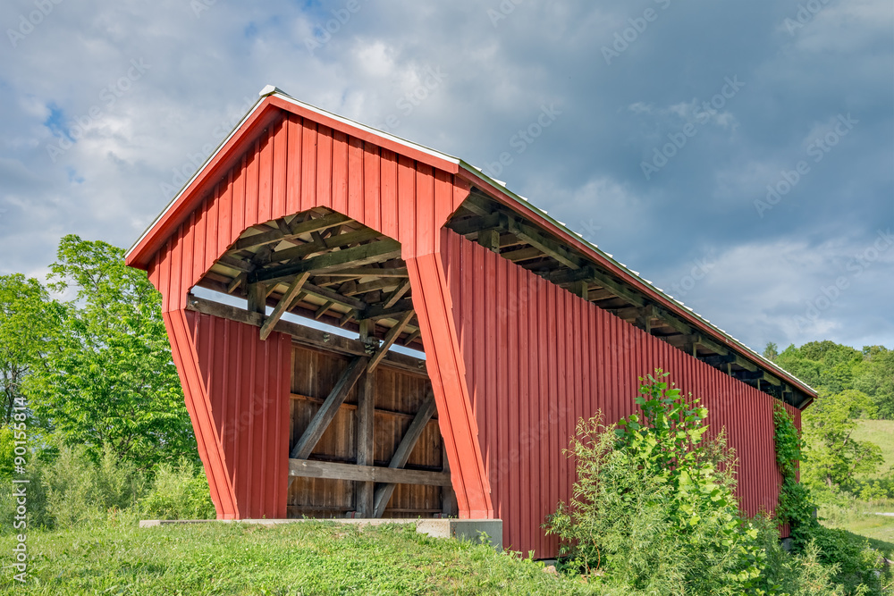 Manchester Covered Bridge Manchester Covered Bridge