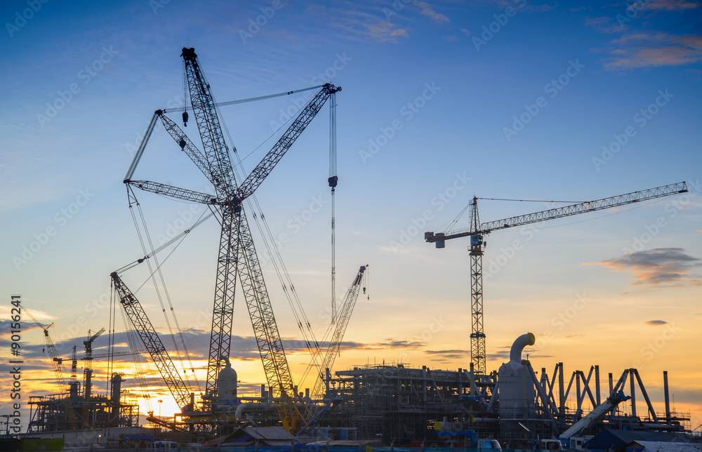 Obraz premium construction site