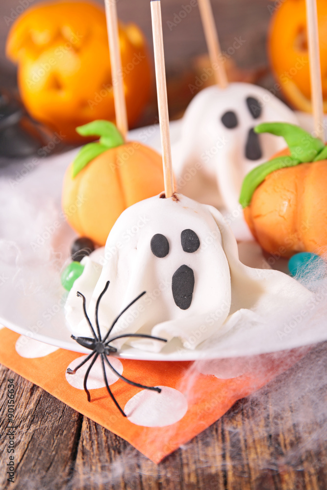 cake pop halloween