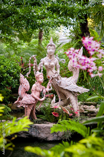 The statue in the garden © bubbers