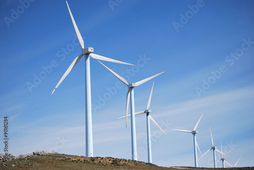 Windmills. Renewable energy