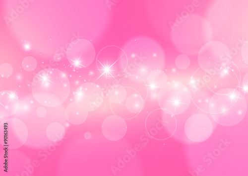 Bright Abstract Pink Background
