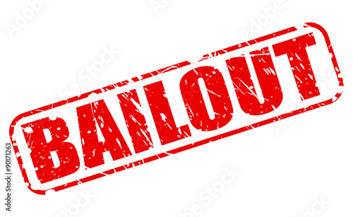 Bailout red stamp text