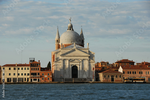Redentore Church of the Most Holy Redeemer in Venice at dawn