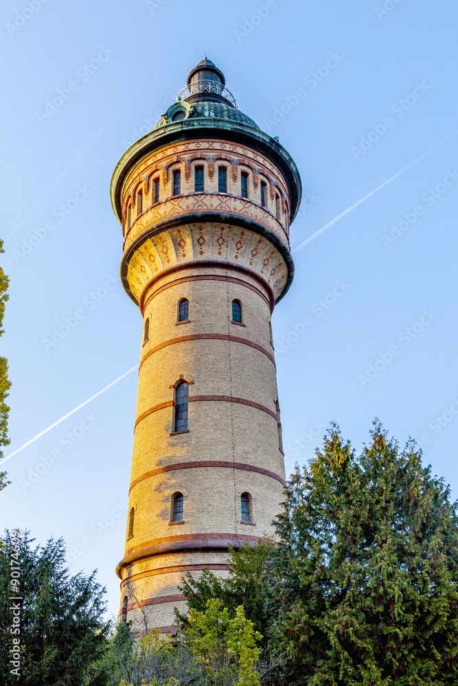 water tower in Wiesbaden Biebrich